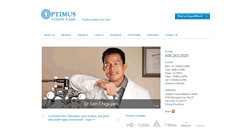 Desktop Screenshot of optimusvisioncare.com